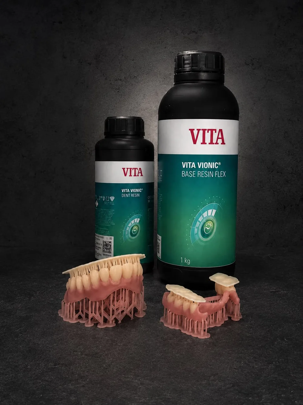 Protezy drukowane z żywic VITA VIONIC - prosto z drukarki
